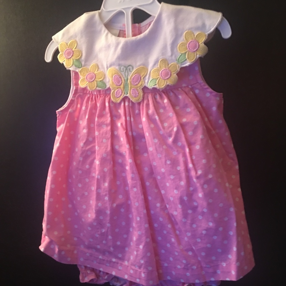 Toddler girls 2 piece dress. Size 24 months